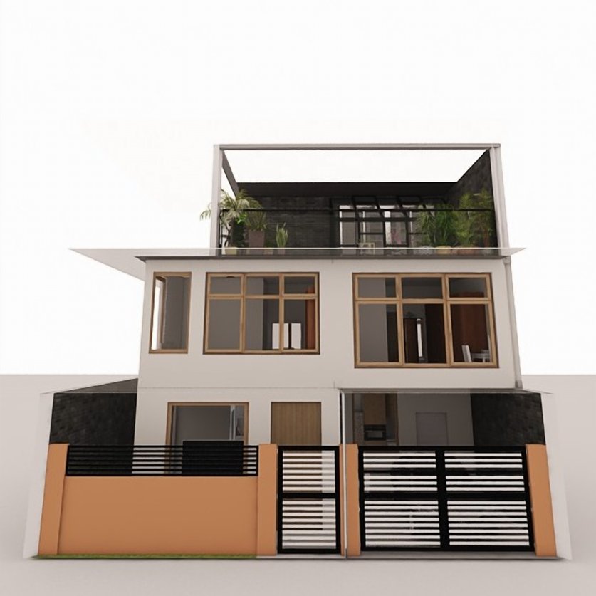 Traditional floor plan