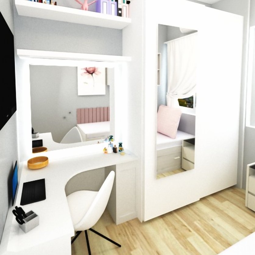 Scandinavian bedroom