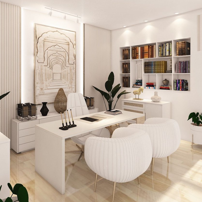 Arbeitszimmer im Stil Traditionell