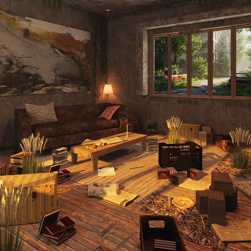 sala de estar Boho