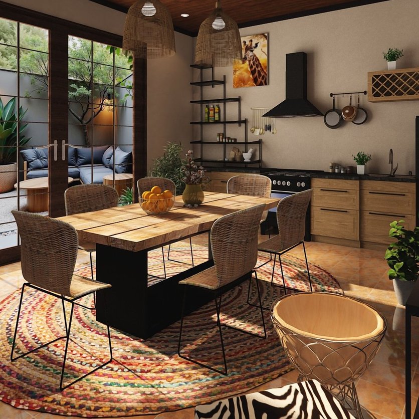 Küchen im Stil Boho