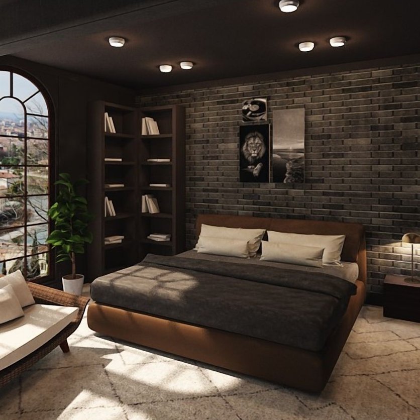 Industrial bedroom