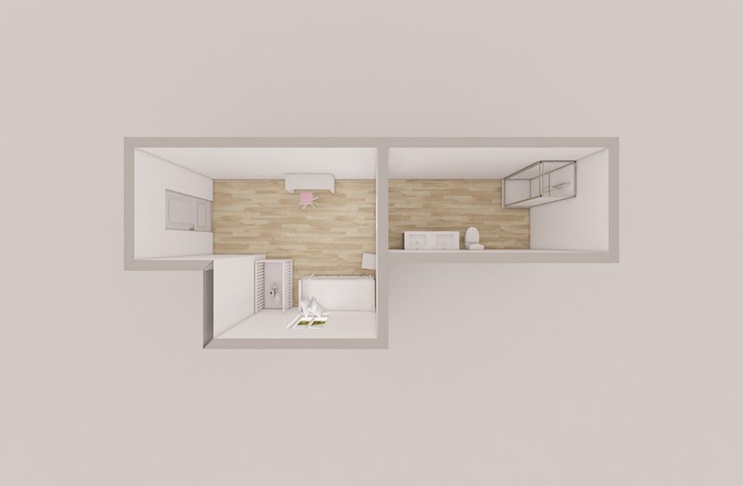 Scandinavian bedroom