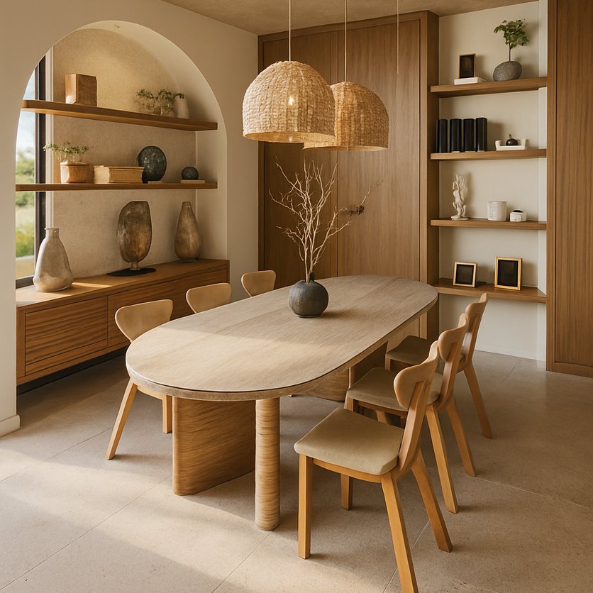 Boho dining room