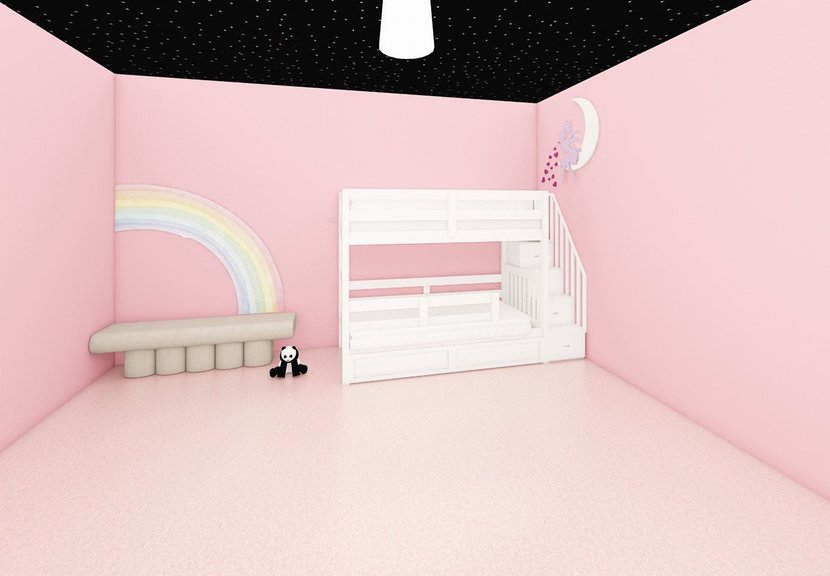 Scandinavian kids room