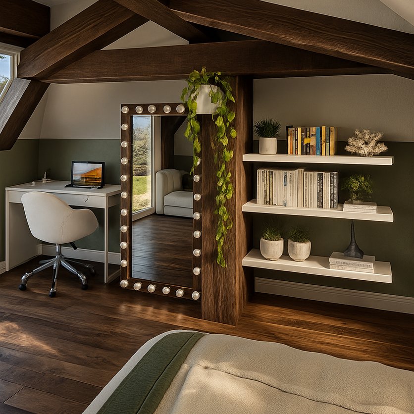 Industrial bedroom