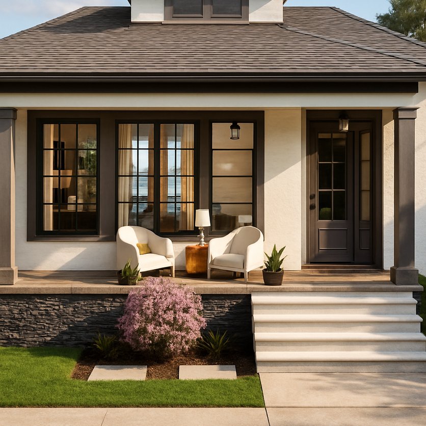 Contemporary floor plan