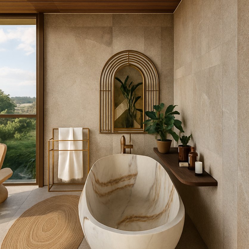 Badezimmer im Stil Traditionell