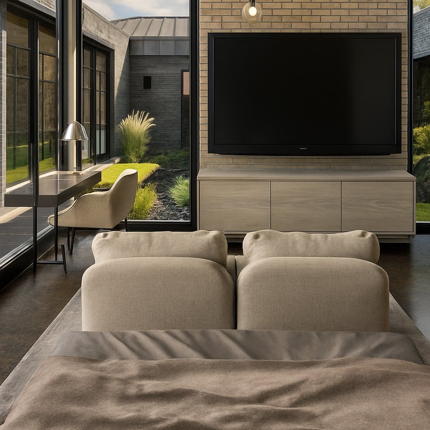 Industrial bedroom