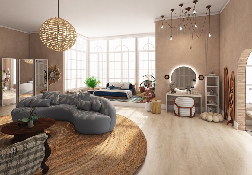 Boho bedroom