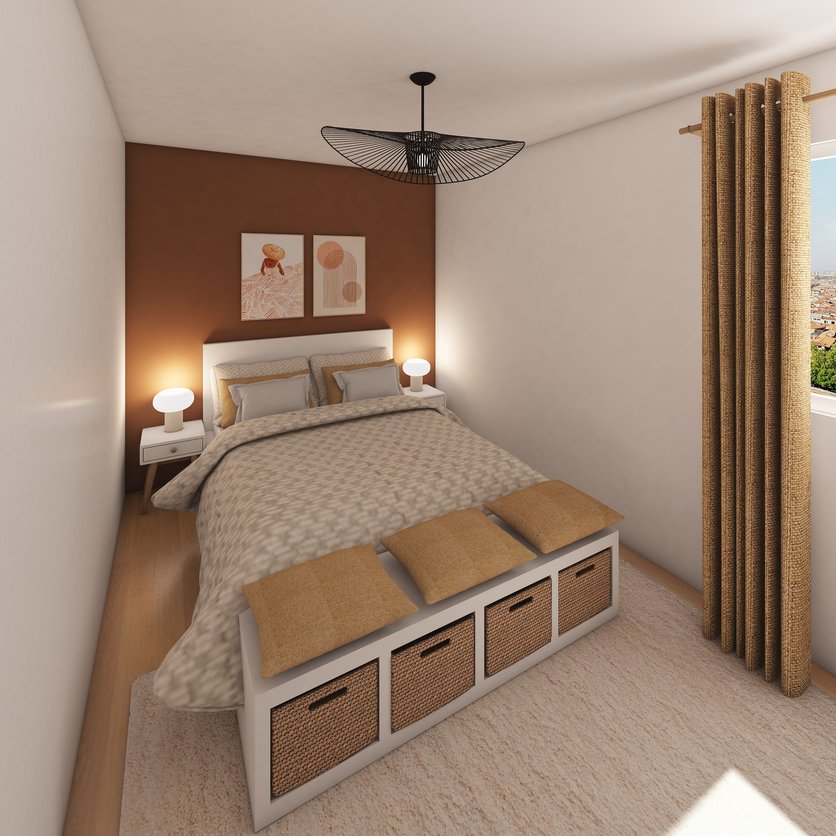 Boho bedroom