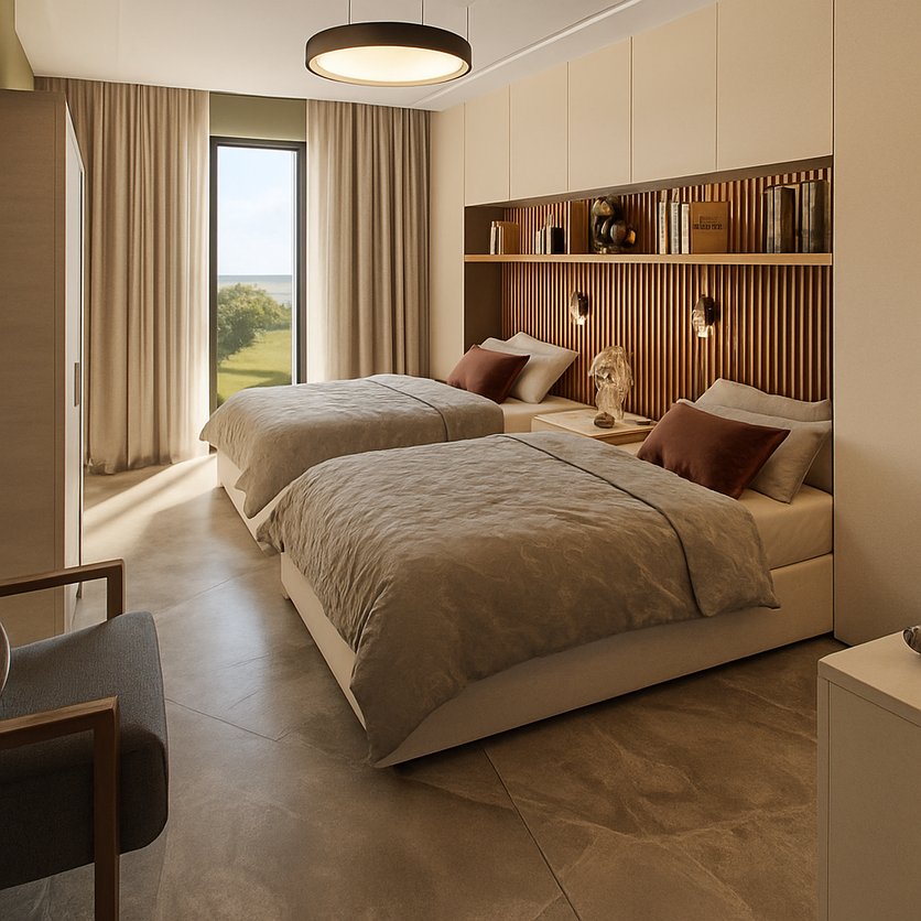 Contemporary floor plan