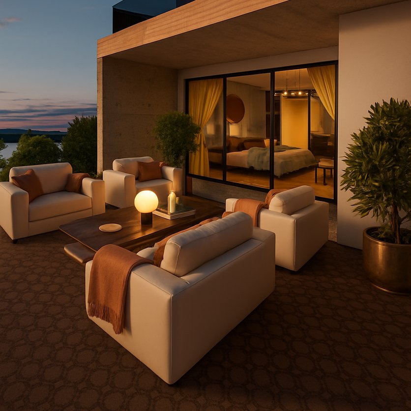 Contemporary floor plan