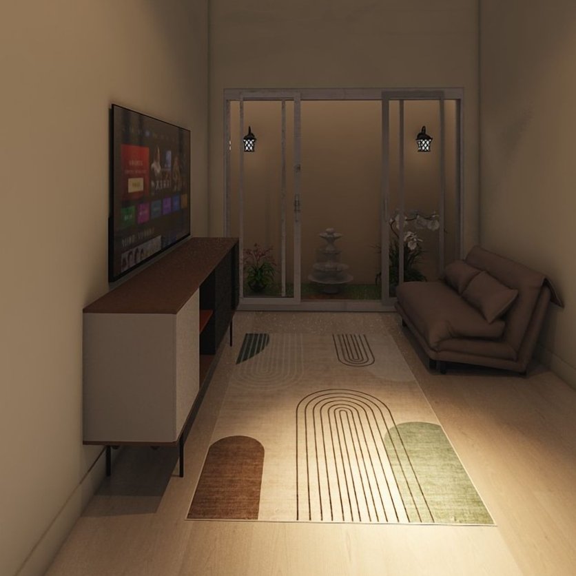 Contemporary living room