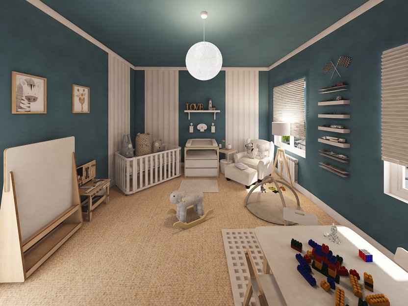 Scandinavian bedroom