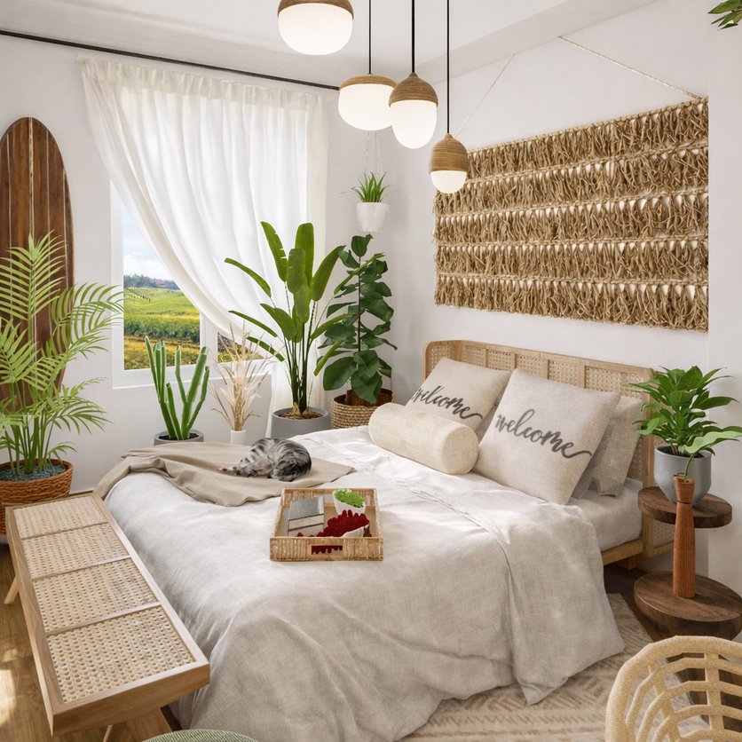 Boho bedroom