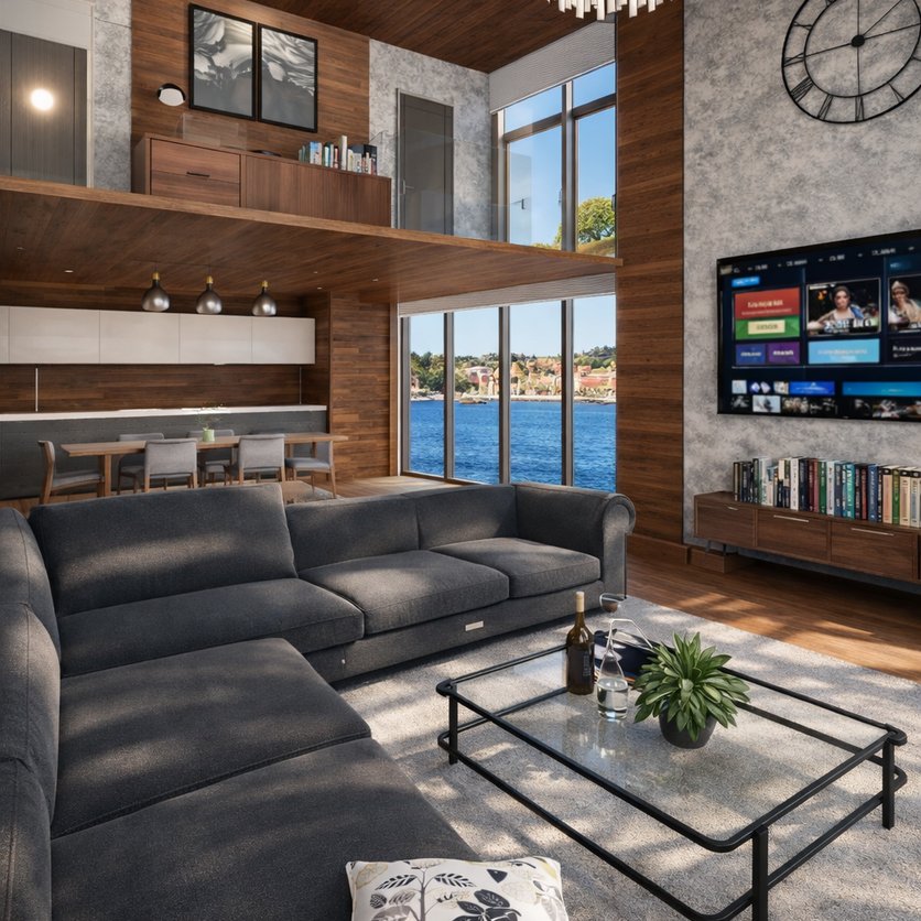 Industrial bedroom