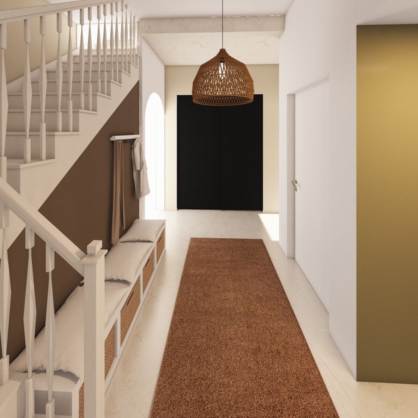 sala de estar Boho
