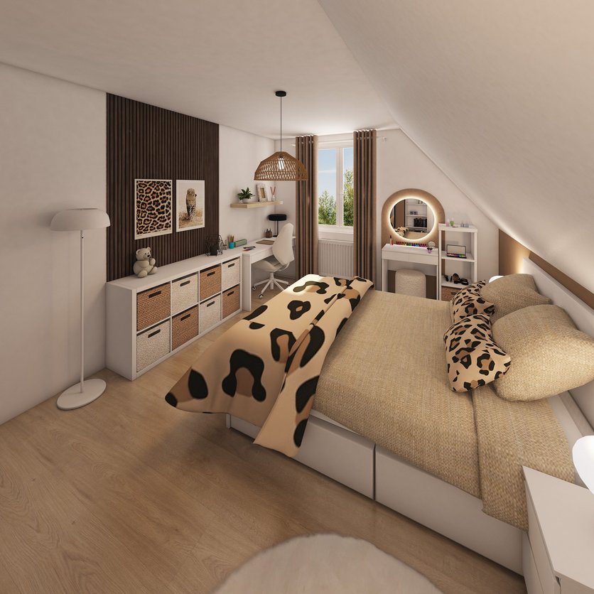Industrial bedroom