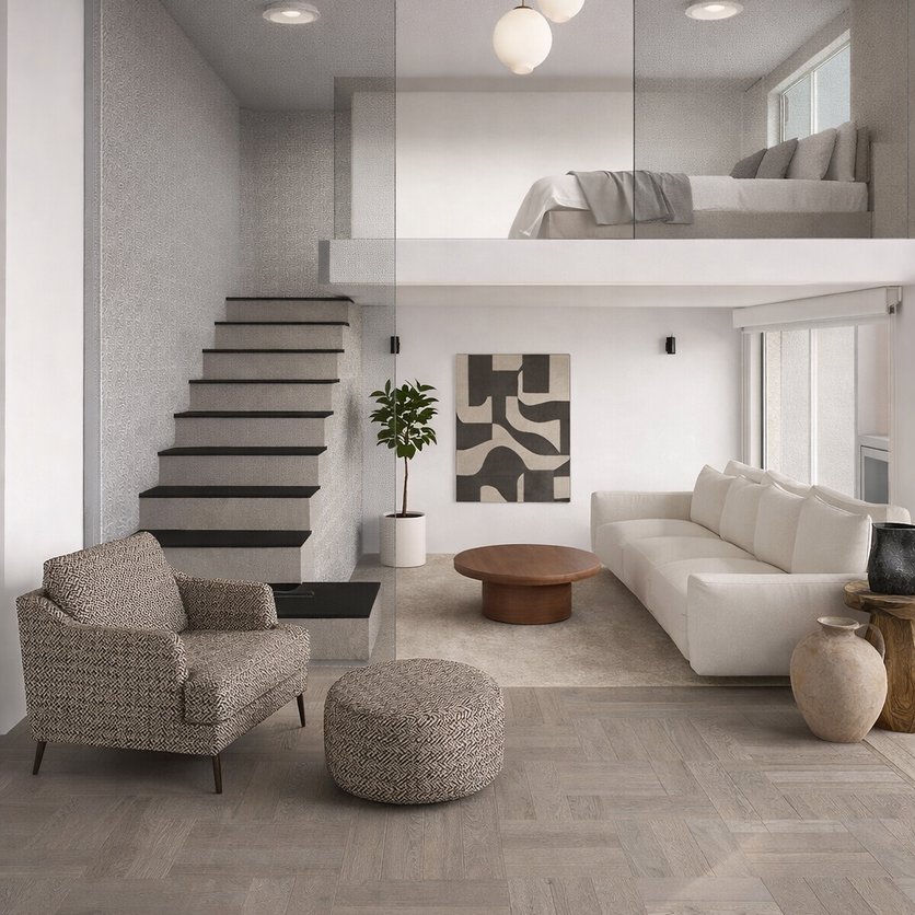 Grundriss im Stil Industrial