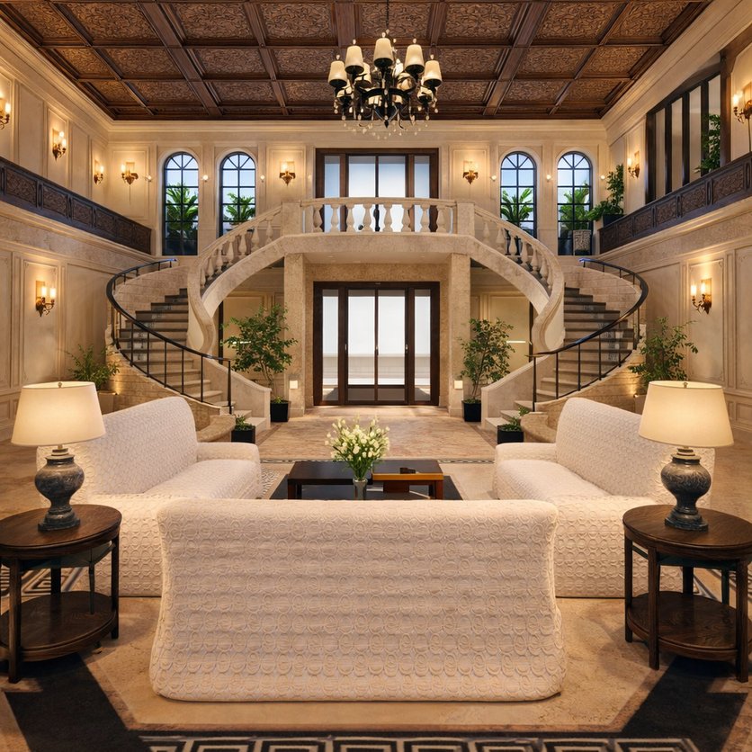 Traditional floor plan