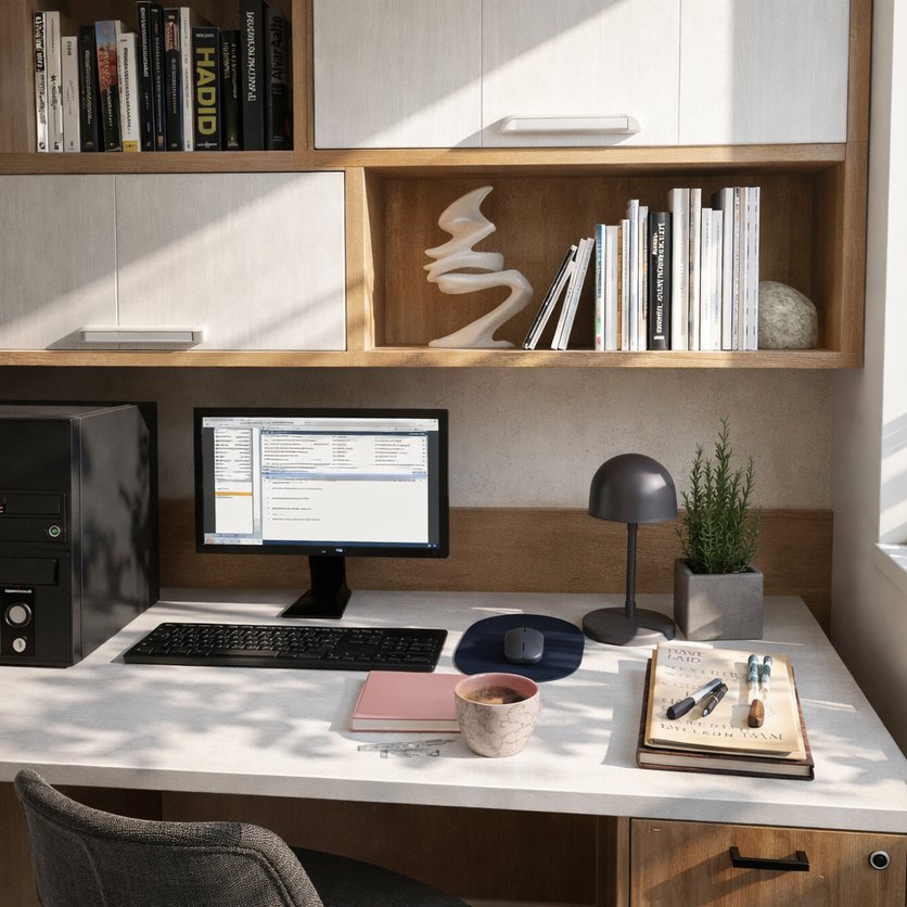 Arbeitszimmer im Stil Skandinavisch