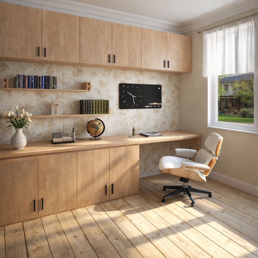 Arbeitszimmer im Stil Skandinavisch