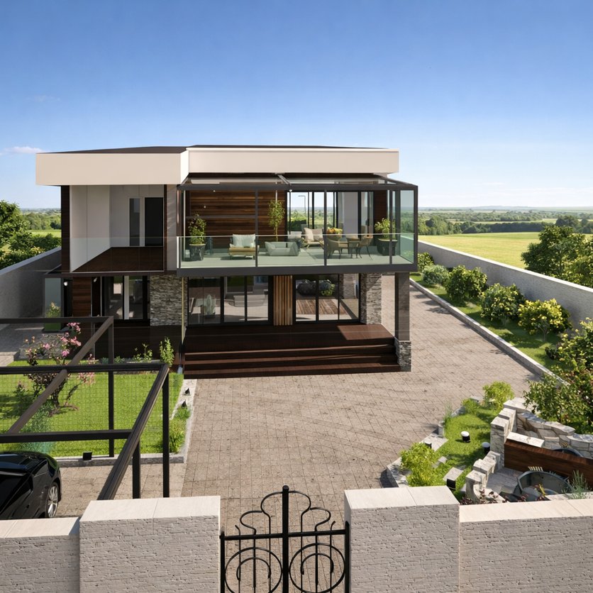 Traditional floor plan