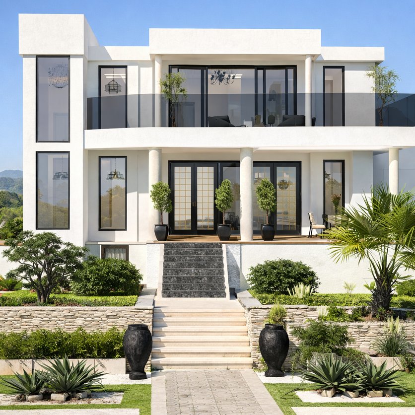 Traditional floor plan