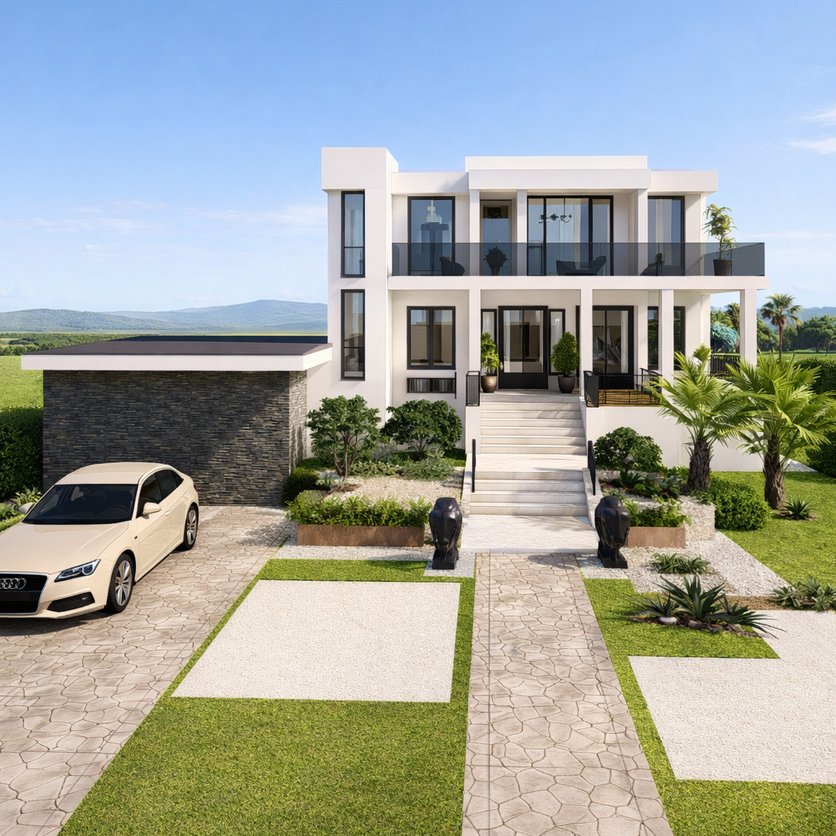 Traditional floor plan