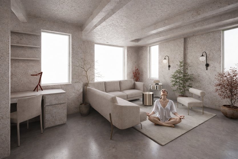 Arbeitszimmer im Stil Skandinavisch