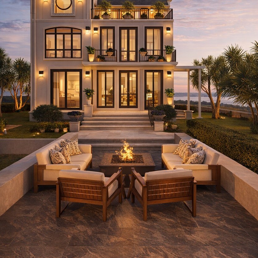 Traditional floor plan
