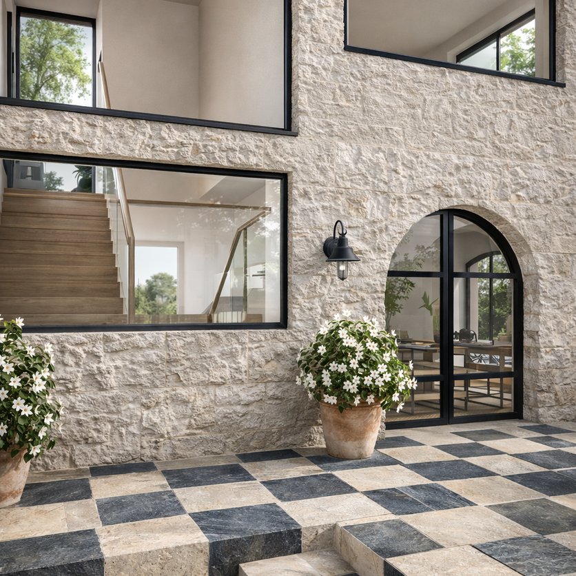 Traditional floor plan