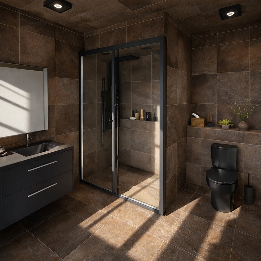 Badezimmer im Stil Traditionell