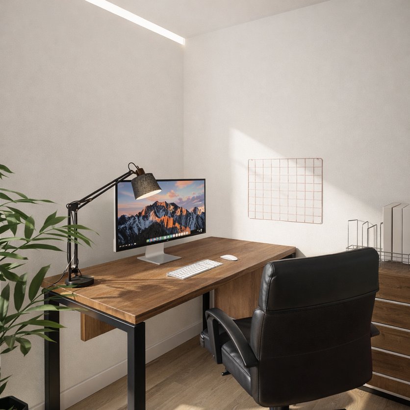 Arbeitszimmer im Stil Skandinavisch