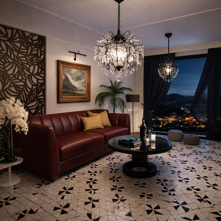 Traditional floor plan