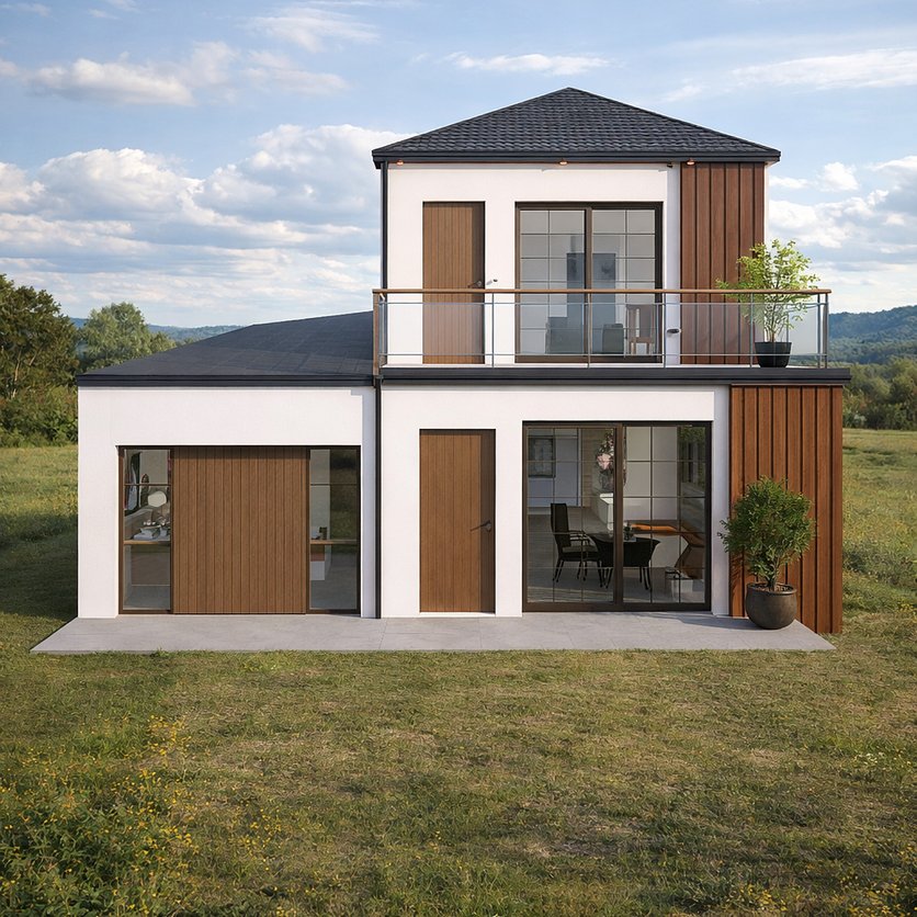 Traditional floor plan