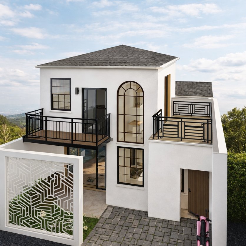 Traditional floor plan