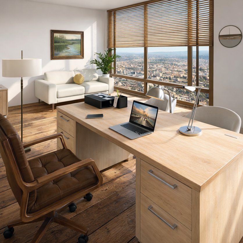Arbeitszimmer im Stil Skandinavisch