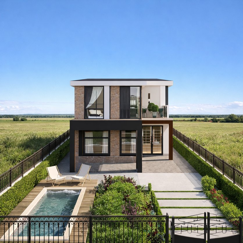 Traditional floor plan