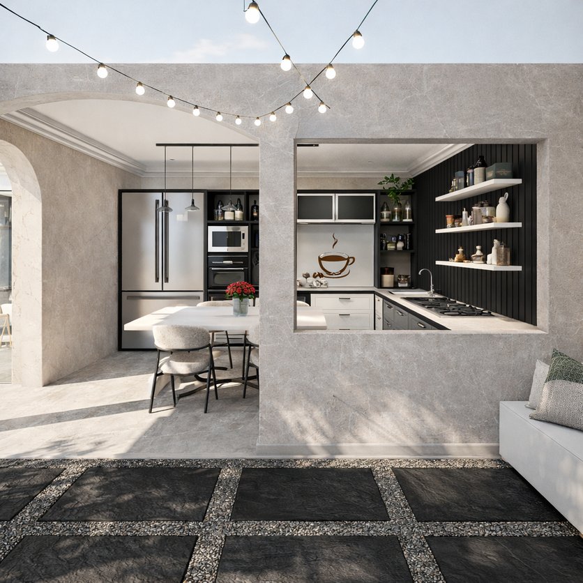 Mid-century floor plan