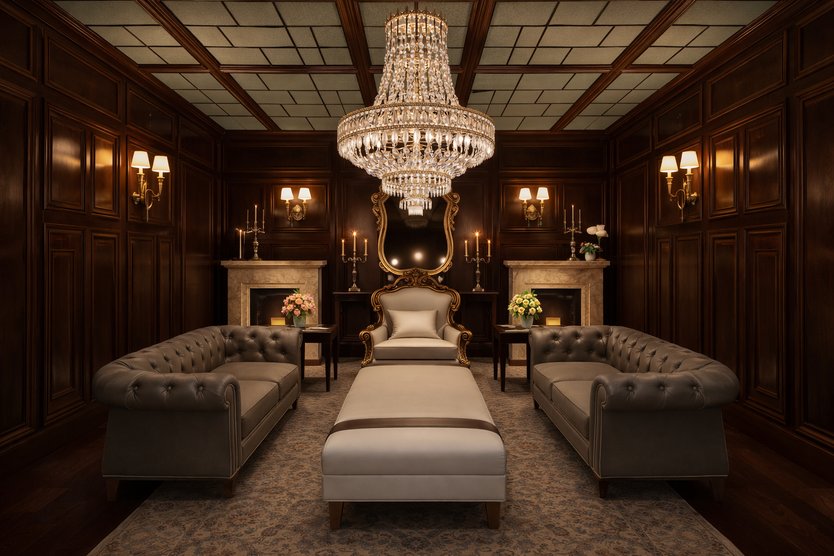 Badezimmer im Stil Traditionell