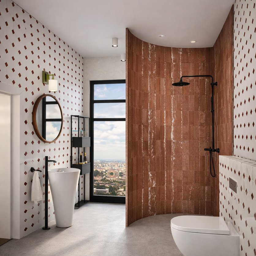 Badezimmer im Stil Traditionell
