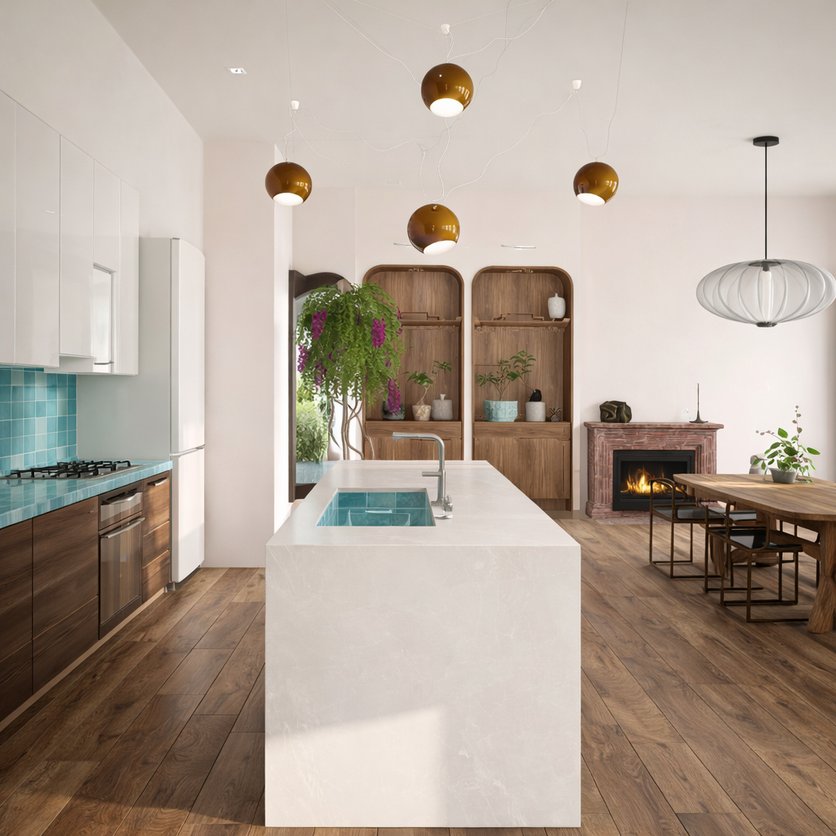 Scandinavian floor plan