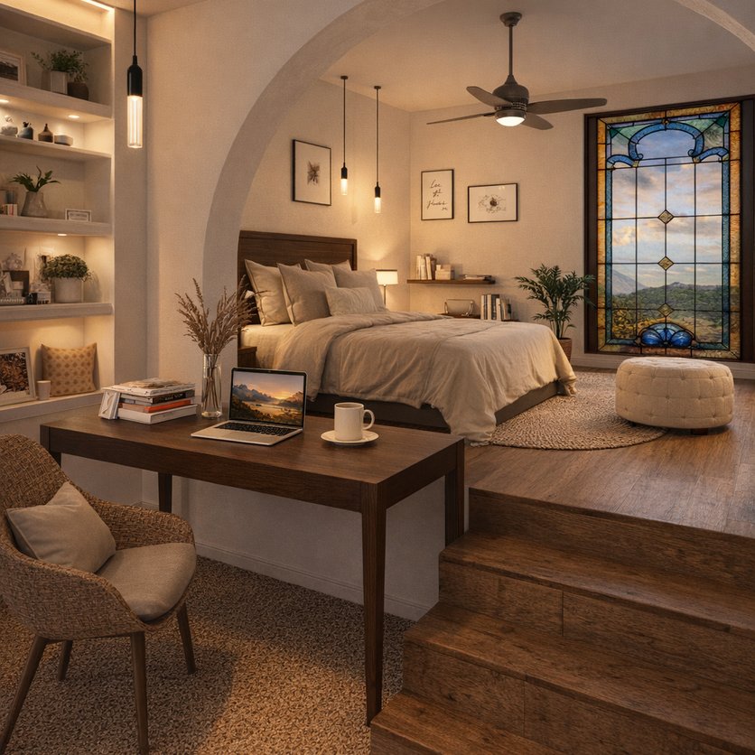 Boho bedroom