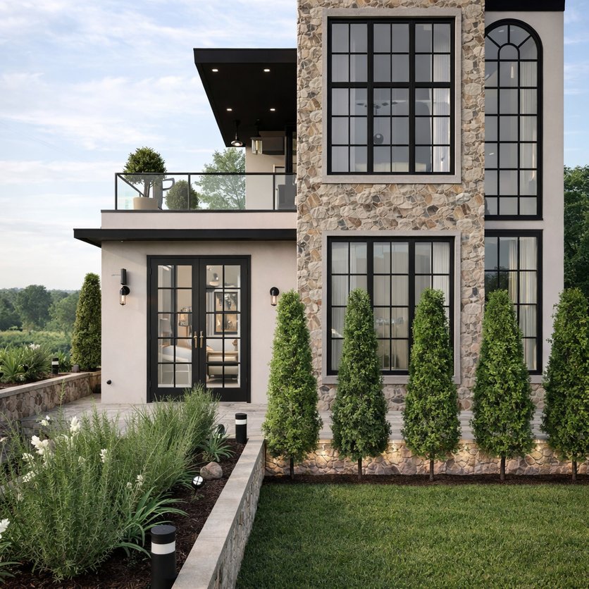 Traditional floor plan