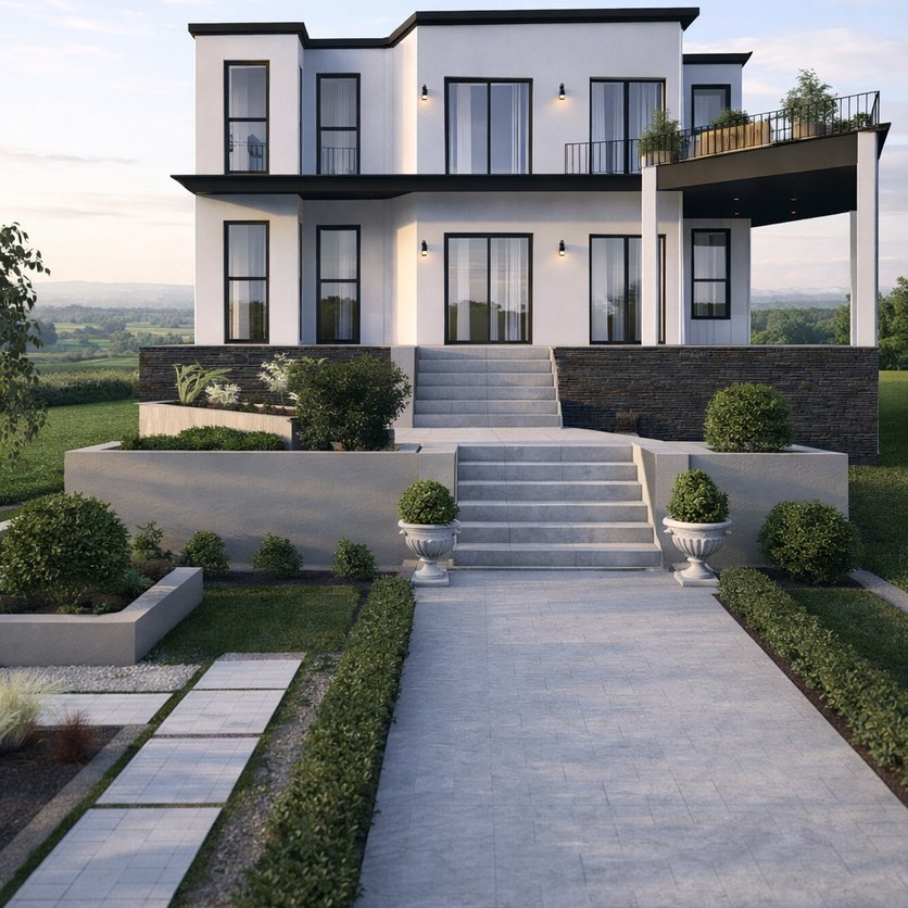 Traditional floor plan