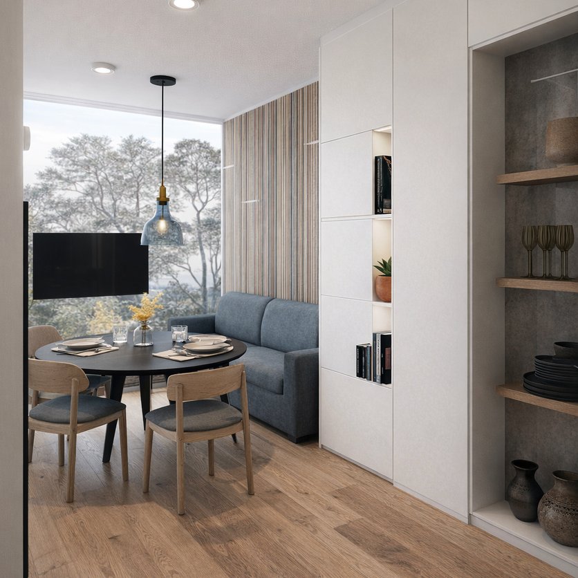 Esszimmer im Stil Skandinavisch