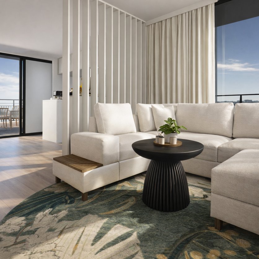Contemporary floor plan