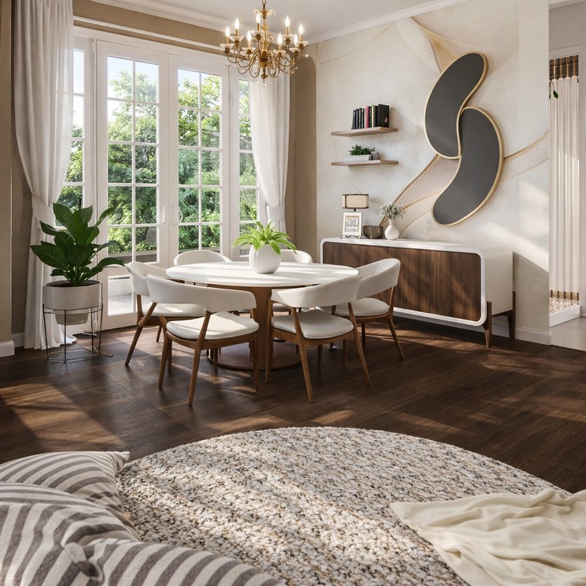 Esszimmer im Stil Skandinavisch